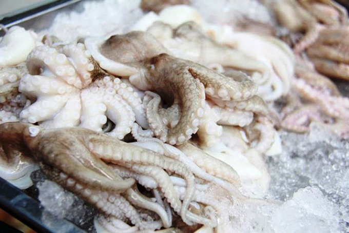Bạch tuộc xào cay Hàn Quốc
