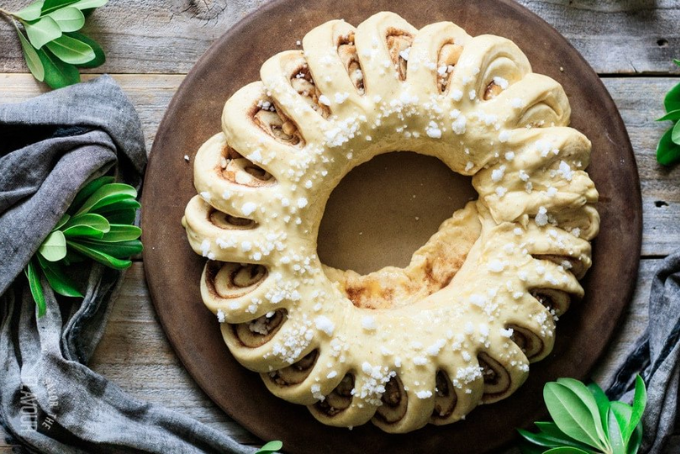 Bánh nhẫn trà Giáng Sinh Thụy Điển