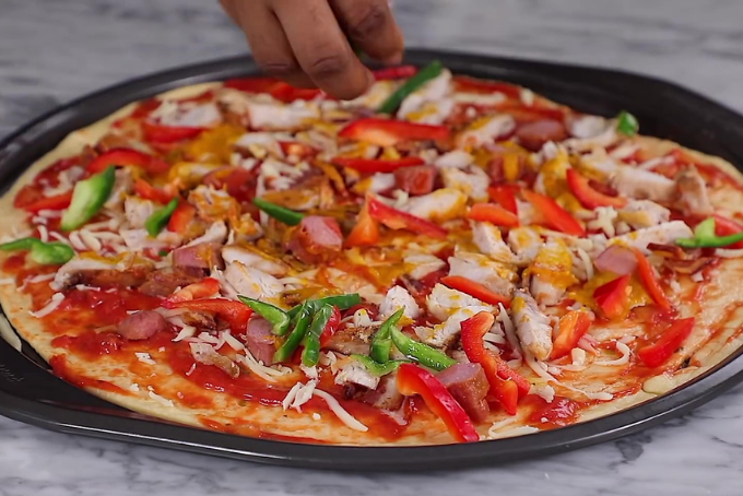Cách làm bánh pizza tại nhà