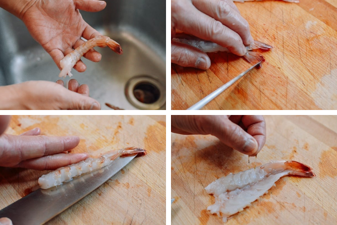 Các mẹo chế biến tôm