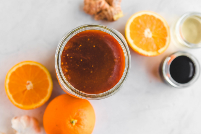 Chuẩn bị sốt cam