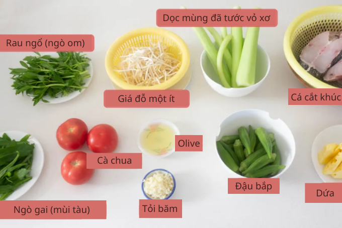 Canh cá nấu chua