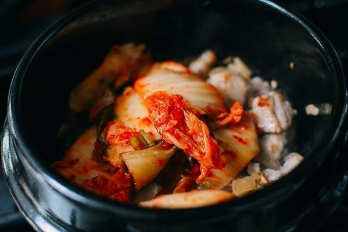 Canh đậu phụ cay Hàn Quốc