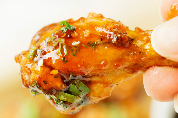 Cách làm cánh gà sốt teriyaki