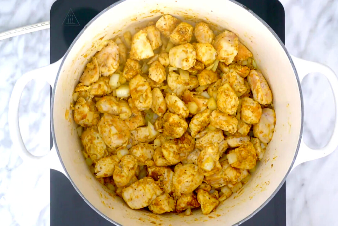 Cà ri gà kem dừa