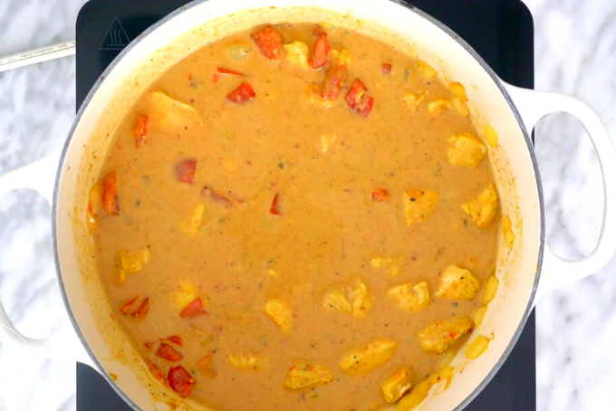 Cà ri gà kem dừa