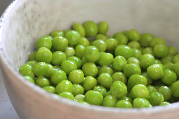 Chuẩn bị đậu Hà Lan