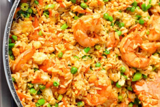 Cơm chiên tôm