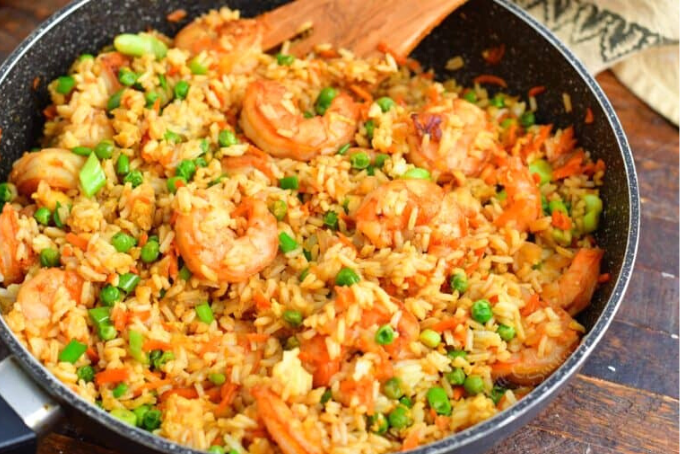 Cơm chiên tôm