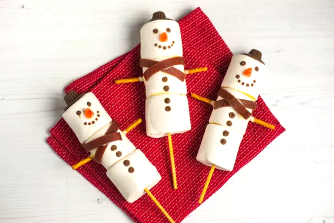 Kẹo Marshmallow Snowmen
