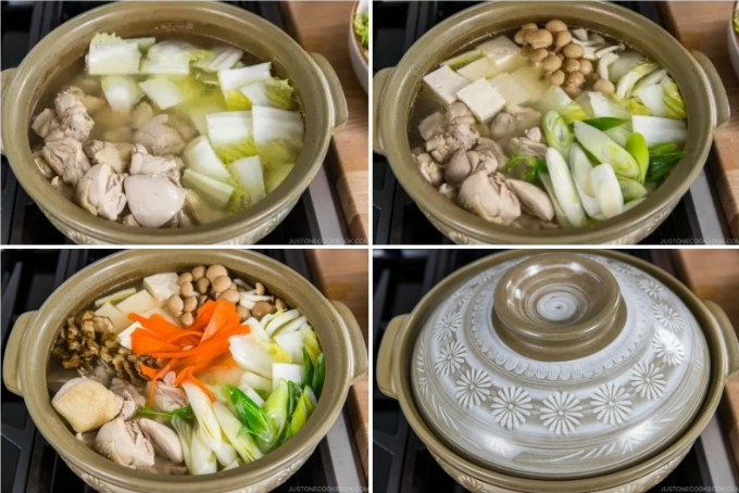 Lẩu gà nấm