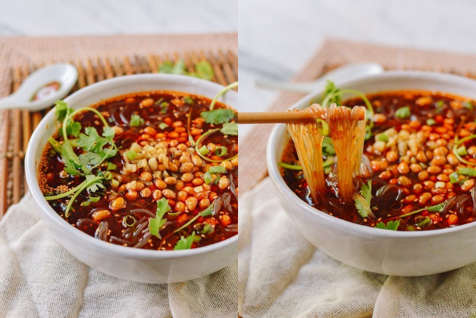 Miến chua cay Trùng Khánh