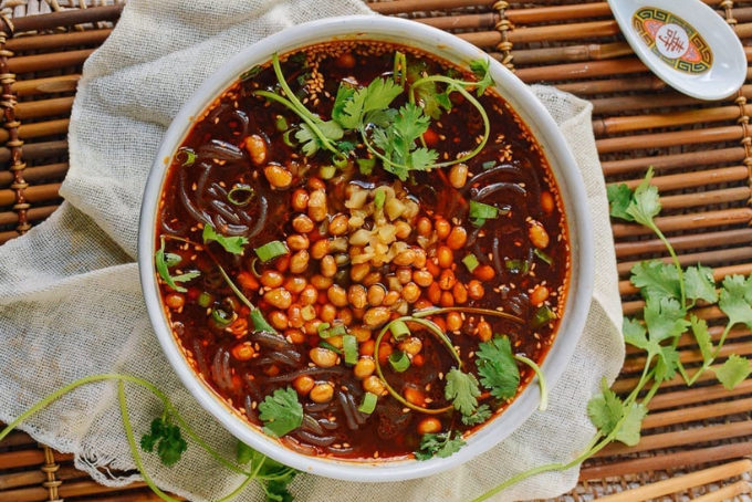 Miến chua cay Trùng Khánh