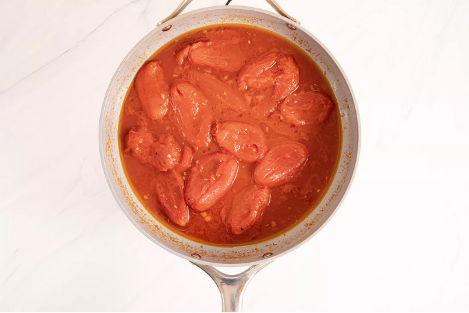 Mì ý hải sản sốt cà chua