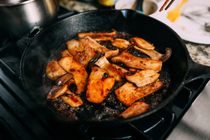 Nấm sốt bơ đậu nành