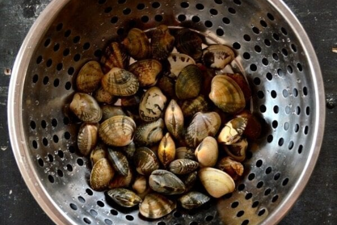 Nghêu xào đậu đen