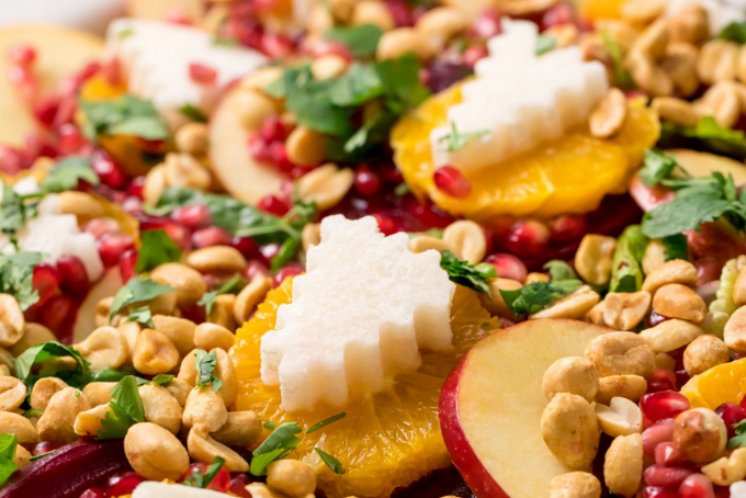 Salad Giáng Sinh Mexico