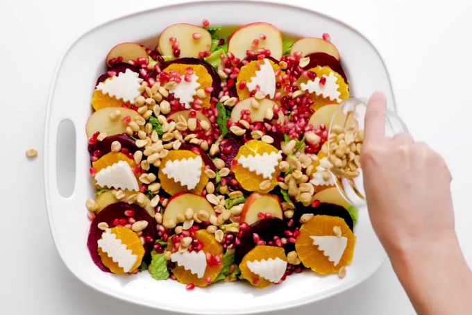 Salad Giáng Sinh Mexico