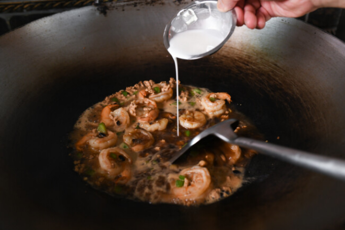 Tôm sốt đậu đen