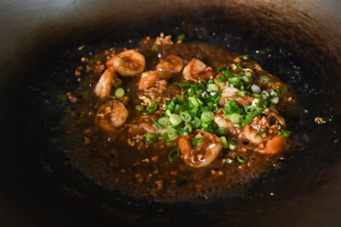 Tôm sốt đậu đen