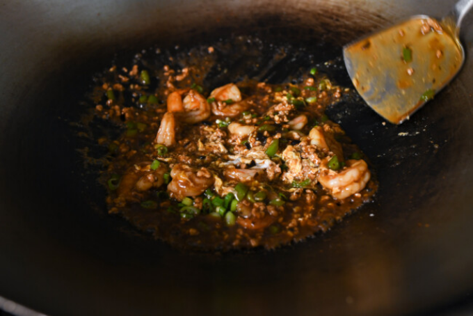 Tôm sốt đậu đen