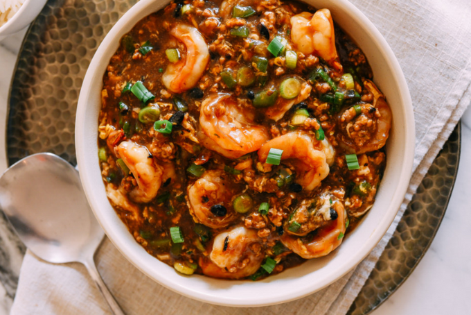 Tôm sốt đậu đen