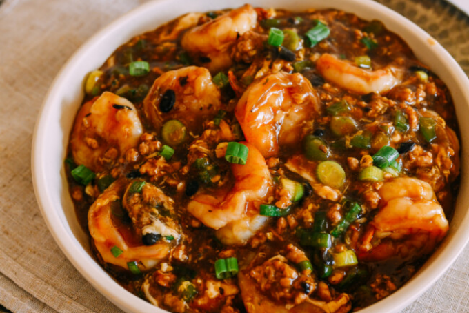 Tôm sốt đậu đen