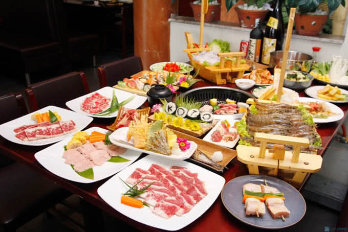 nhà hàng koto bbq sushi 537 kim mã 22