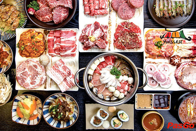 Buffet lẩu nướng Hà Nội Yukssam BBQ