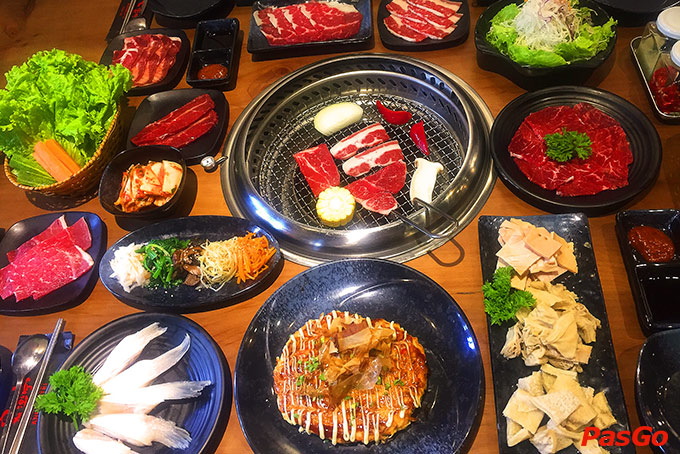 Buffet nướng quận 1 Anrakutei Japanese BBQ Mạc Đĩnh Chi