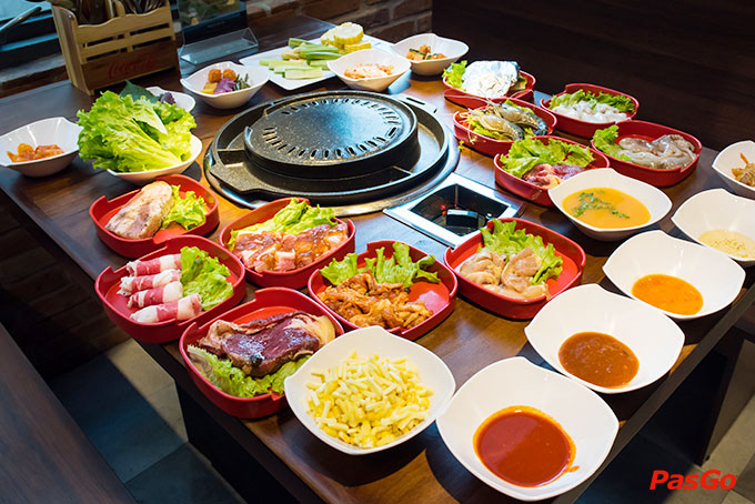 Buffet nướng quận 1 Buzza BBQ Nowzone