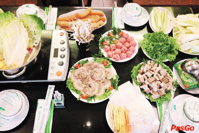 lẩu ngon Cầu Giấy Bò Nhúng Dấm 555