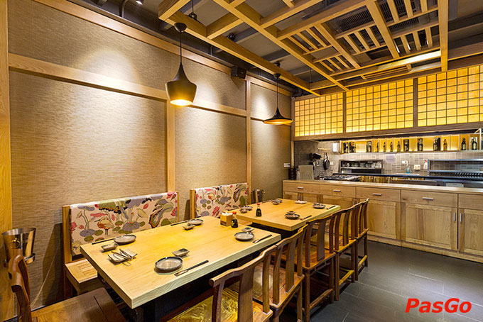 nhà hàng Nhật có phòng riêng Isushi