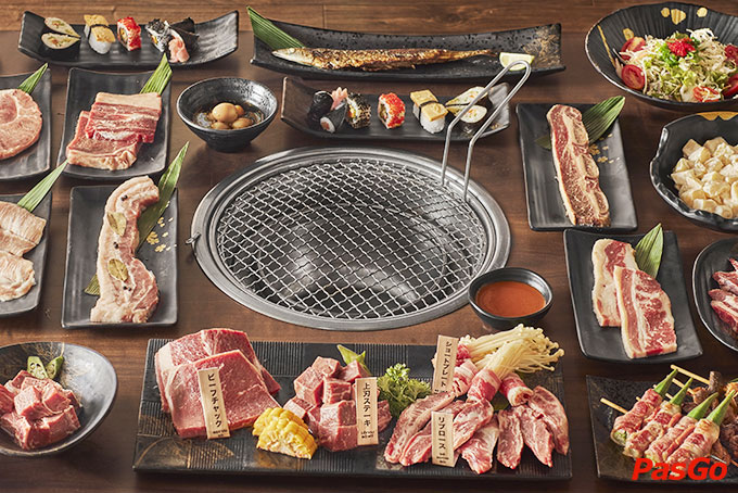 nhà hàng Nhật có phòng riêng Yakimono