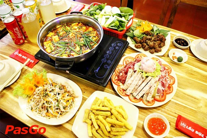 quán lẩu ếch ngon Hà Nội lẩu đức trọc