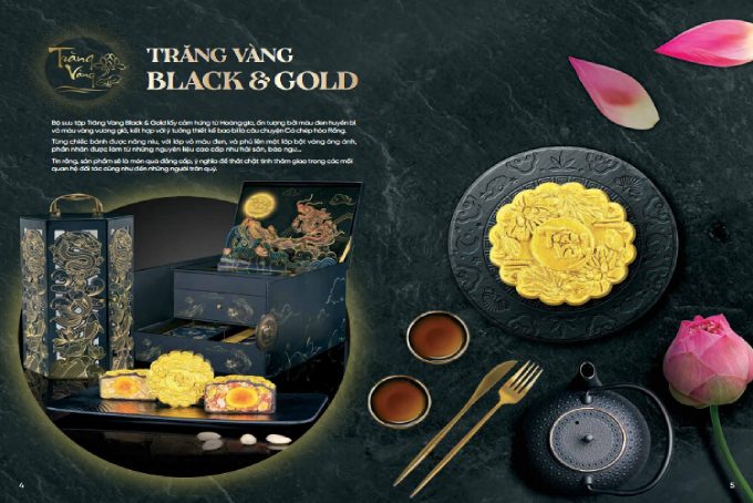 hộp bánh trung thu cao cấp 2023 Kinh Đô