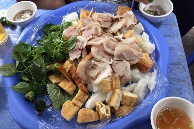 bún đậu phố cổ ngõ Tràng Tiền