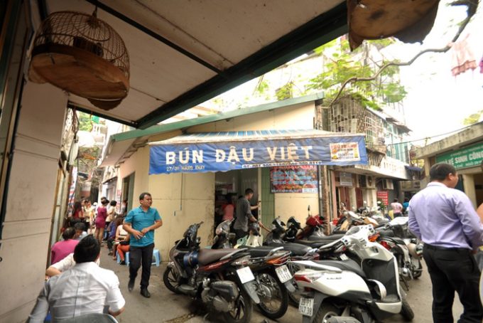 bún đậu phố cổ Việt Hàng Khay