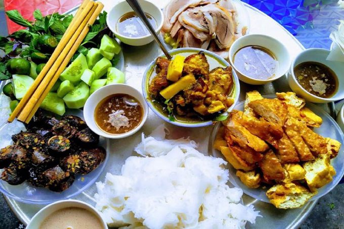 bún đậu phố cổ Yến Hoàn Kiếm