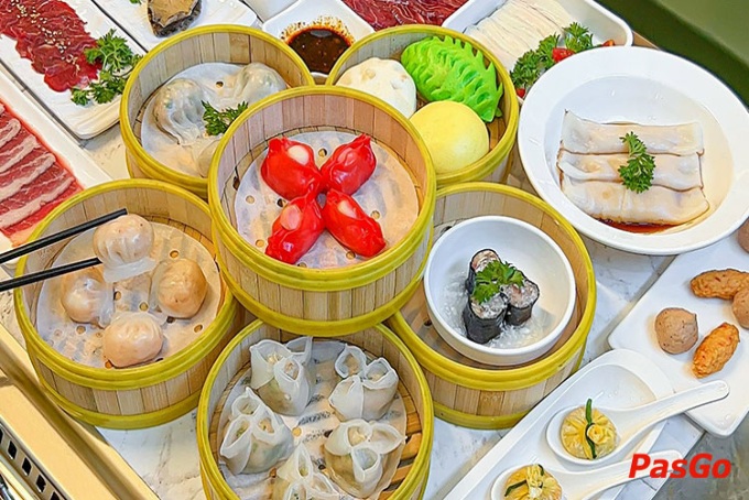 Chuỗi Dainty Hotpot menu dimsum