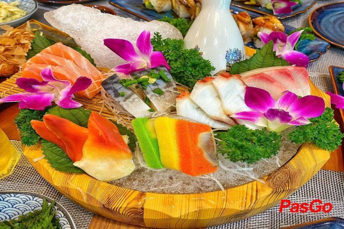 Chuỗi Sushi 24 sashimi