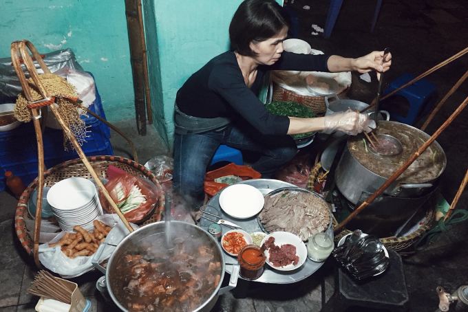 phở bò Hà Nội phở Gánh