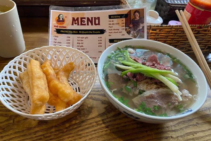 phở bò Hà Nội phở Sướng
