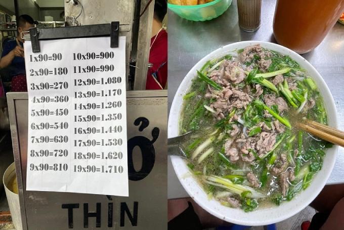 phở bò Hà Nội phở Thìn