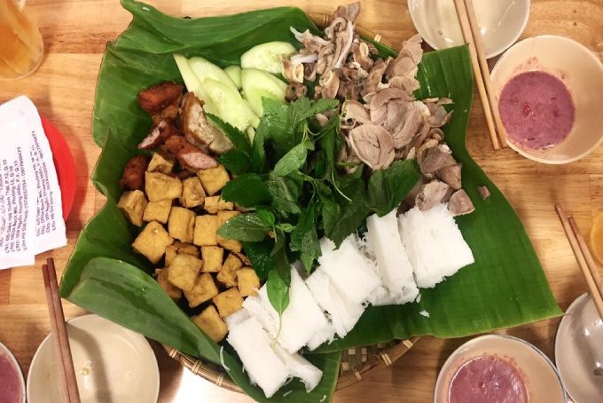 quán ăn Lạc Trung bún đậu Làng Mơ