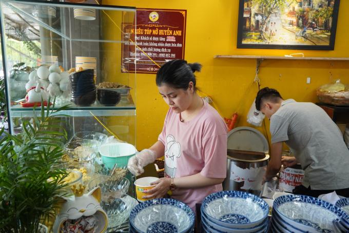 quán ăn ngon Bách Khoa bún riêu Huyền Anh