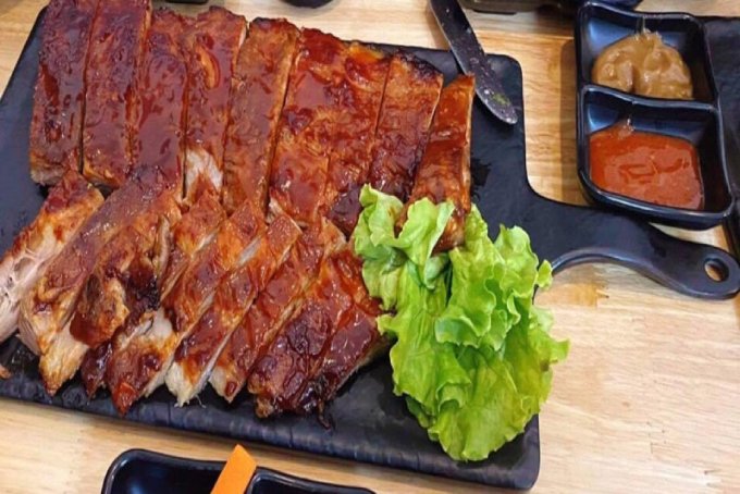 quán ăn ngon Bách Khoa sườn Kingdom