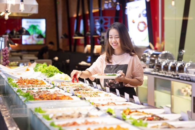 quán ăn Vincom Bà Triệu Seoul Garden