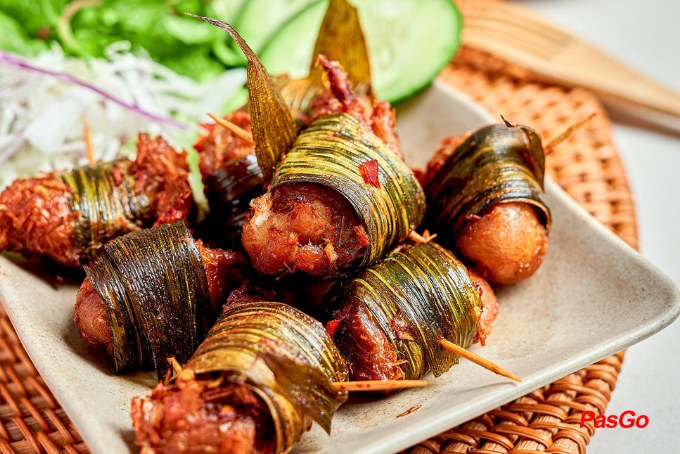 Thai Market HCM gà cuộn lá dứa