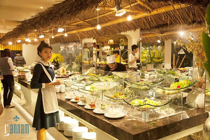 nhà hàng L'annam buffet 177 bùi thị xuân 16